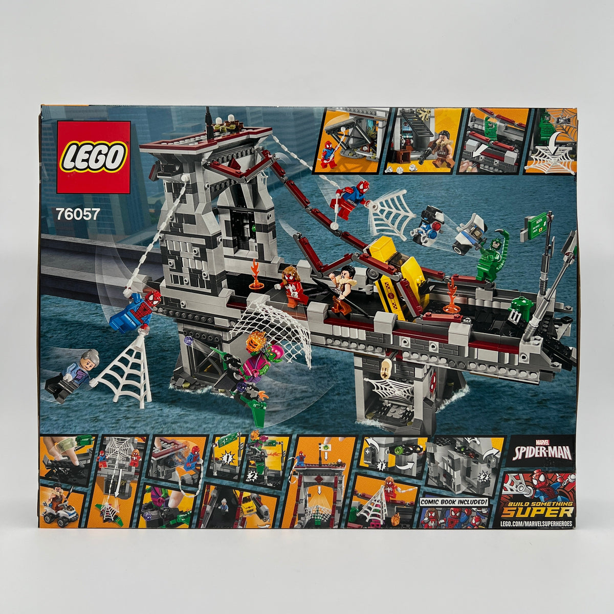 Spider-Man: Web Warriors Ultimate Bridge Battle, 76057 LEGO® Marvel Set