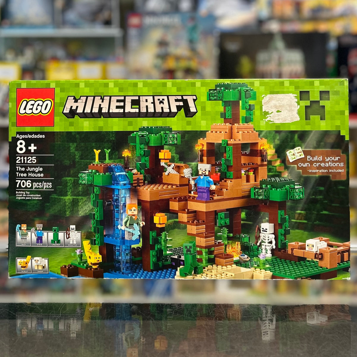 The Jungle Tree House, 21125 - LEGO® Minecraft Set