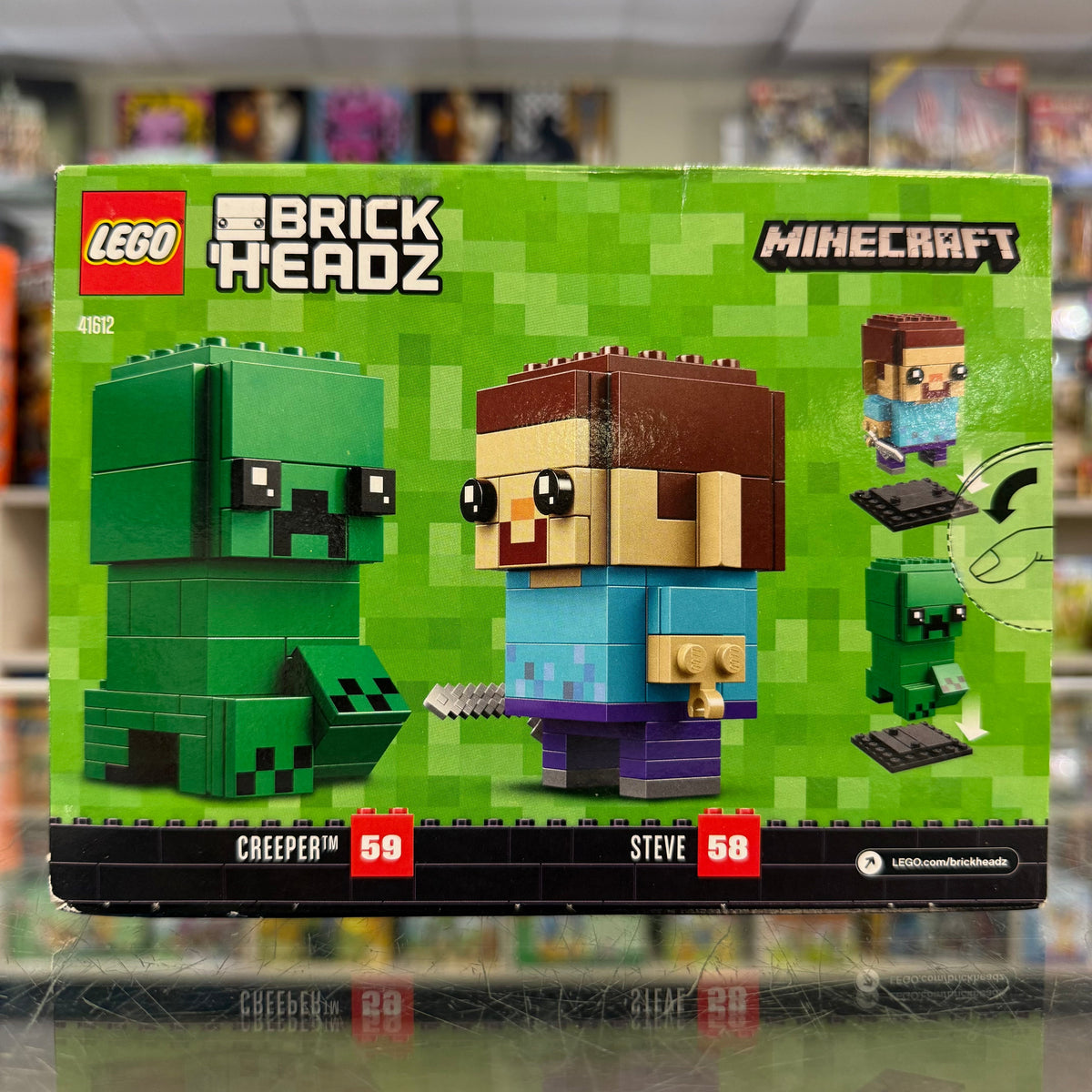 Steve & Creeper, 41612 - LEGO® Minecraft Set