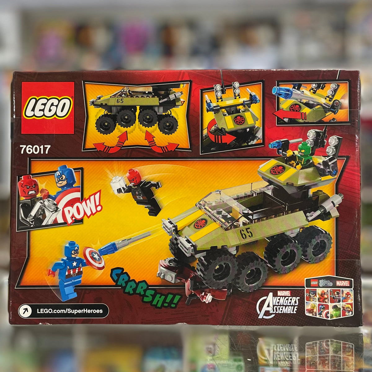Captain America vs. Hydra, 76017 - LEGO® Marvel Set
