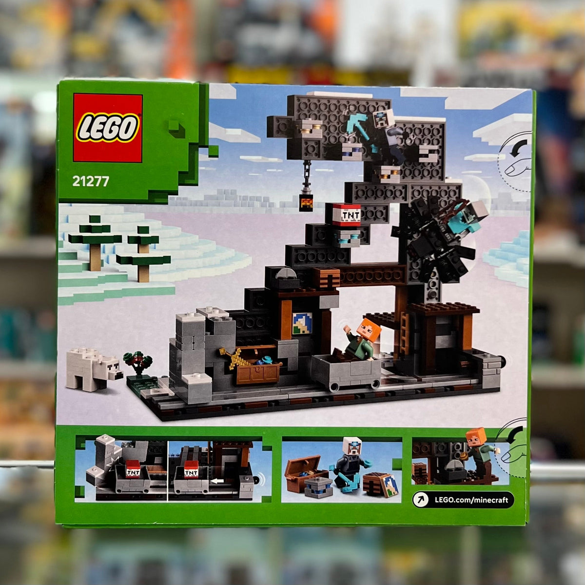 The Pickaxe Mine, 21277 - LEGO® Minecraft Set