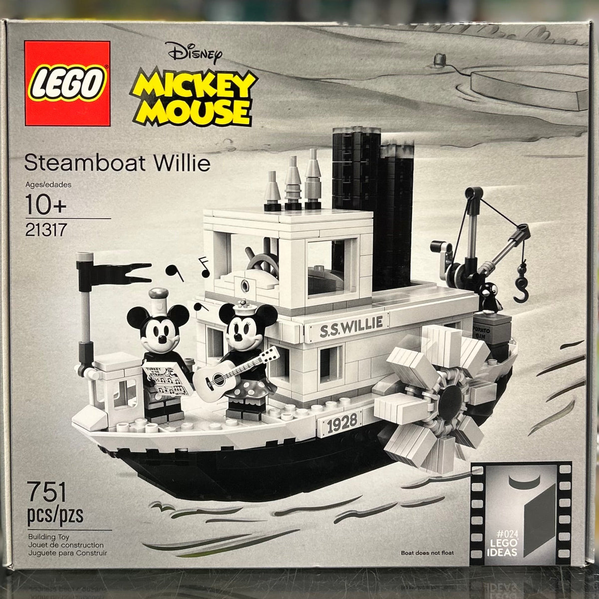 Steamboat Willie, 21317 - LEGO® Ideas Set