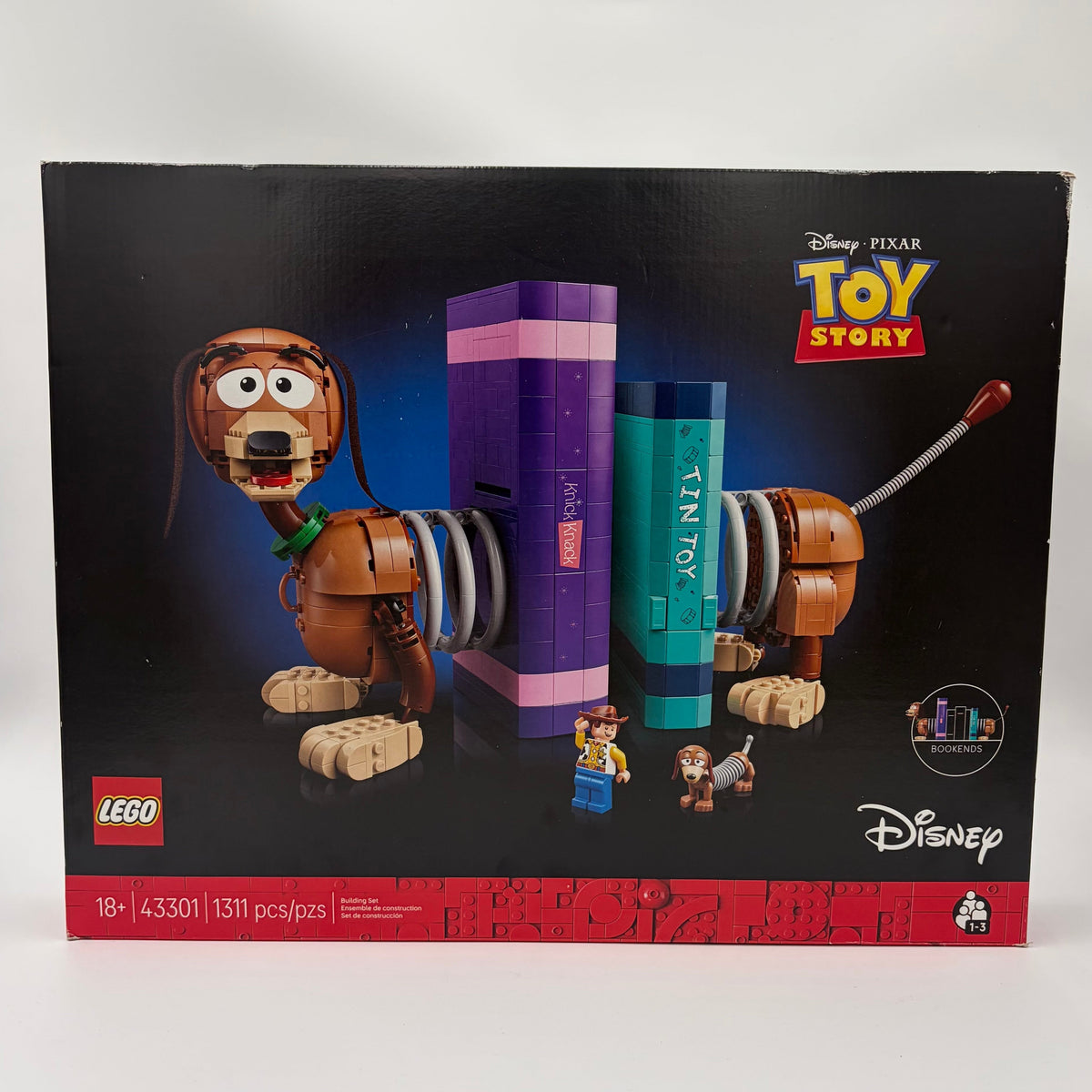 Toy Story Slinky Dog Bookends, 43301 - LEGO® Disney Set