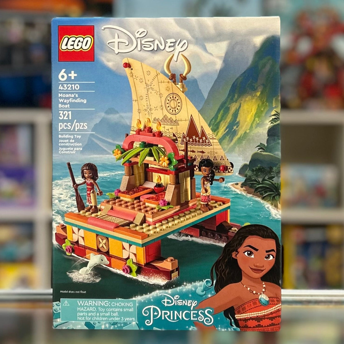 Moana's Wayfinding Boat, 43210 - LEGO® Disney Set