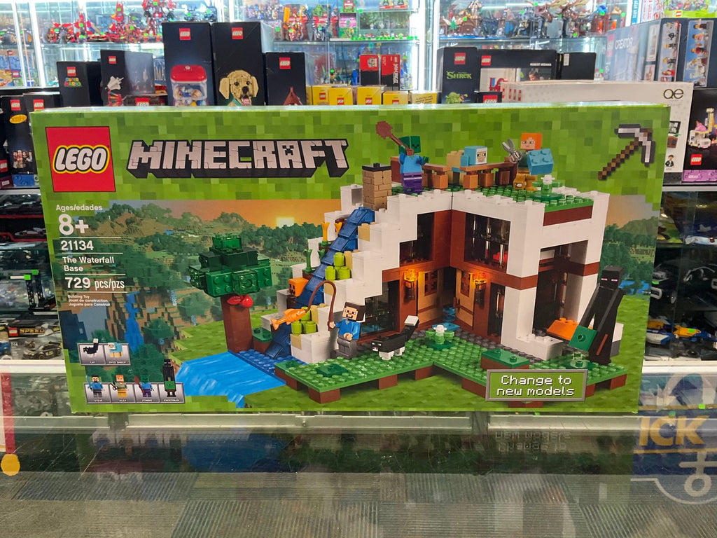 The Waterfall Base, 21134 - LEGO® Minecraft Set