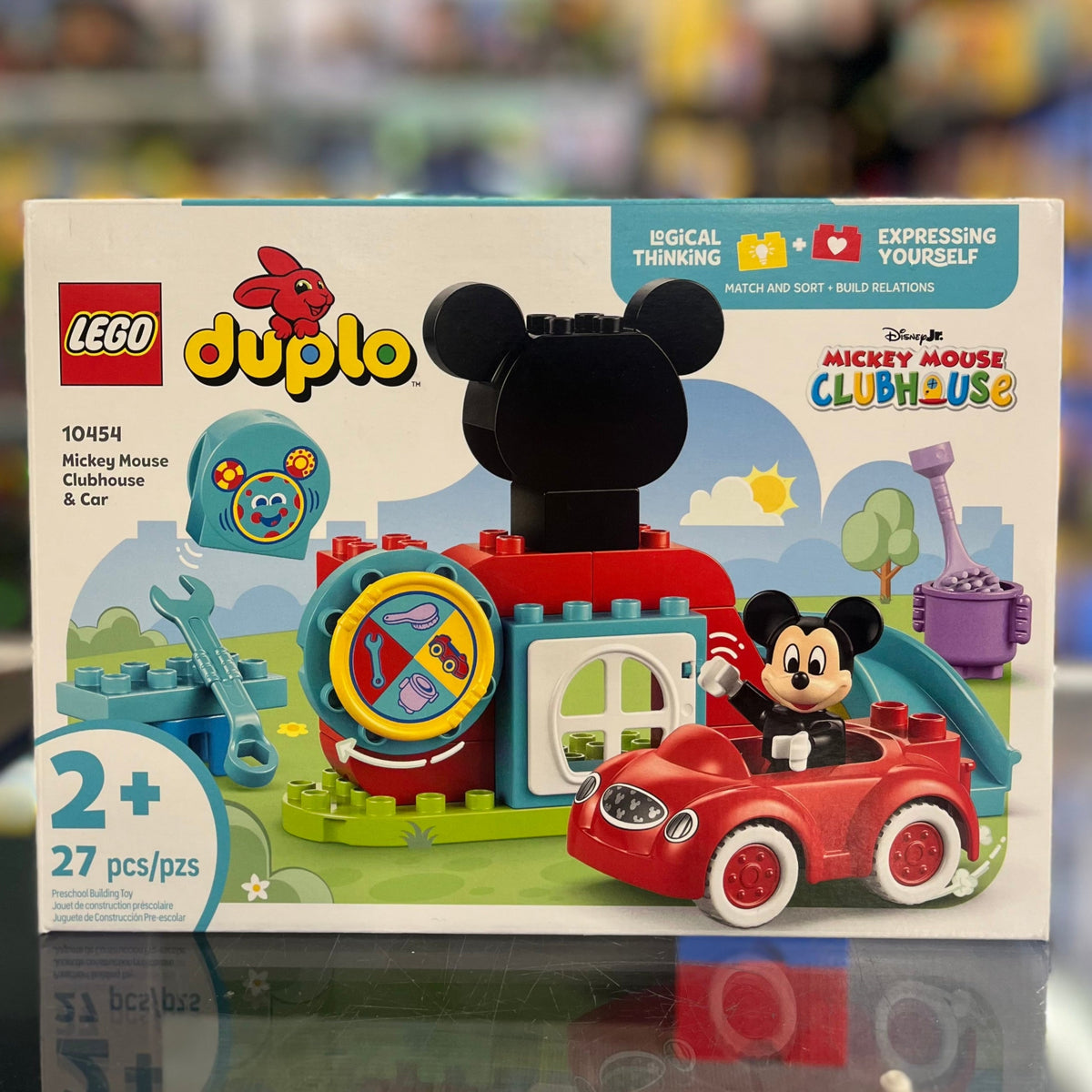 Mickey Mouse Clubhouse & Car, 10454 - LEGO® Duplo Set