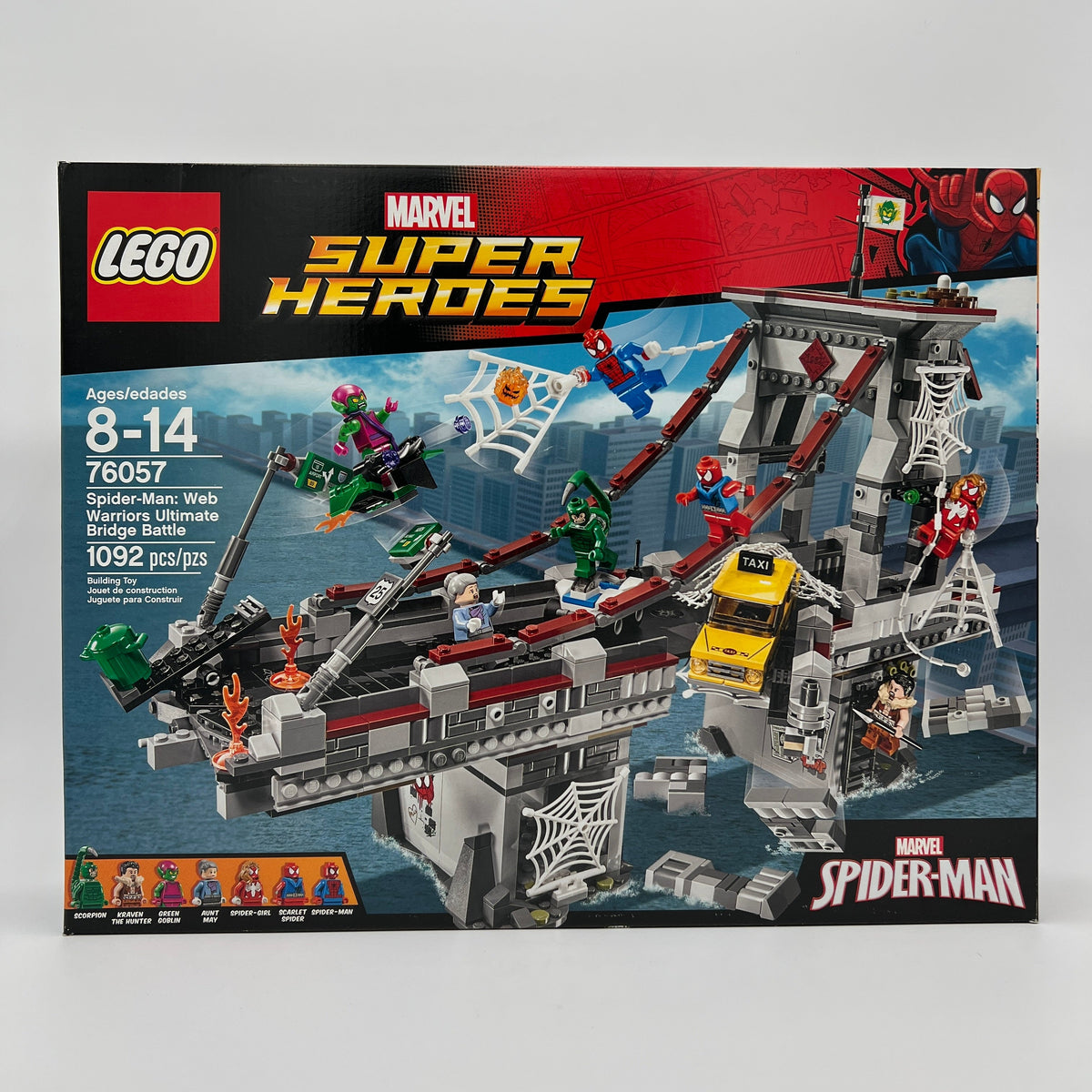 Spider-Man: Web Warriors Ultimate Bridge Battle, 76057 LEGO® Marvel Set