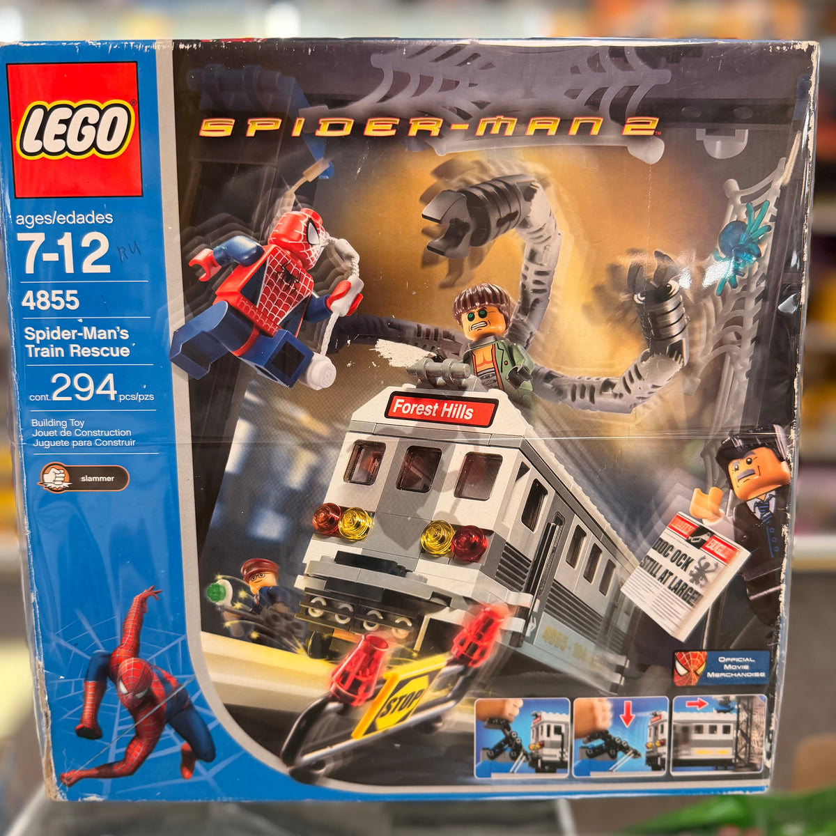 Spider-Man's Train Rescue, 4855 - LEGO® Marvel Set