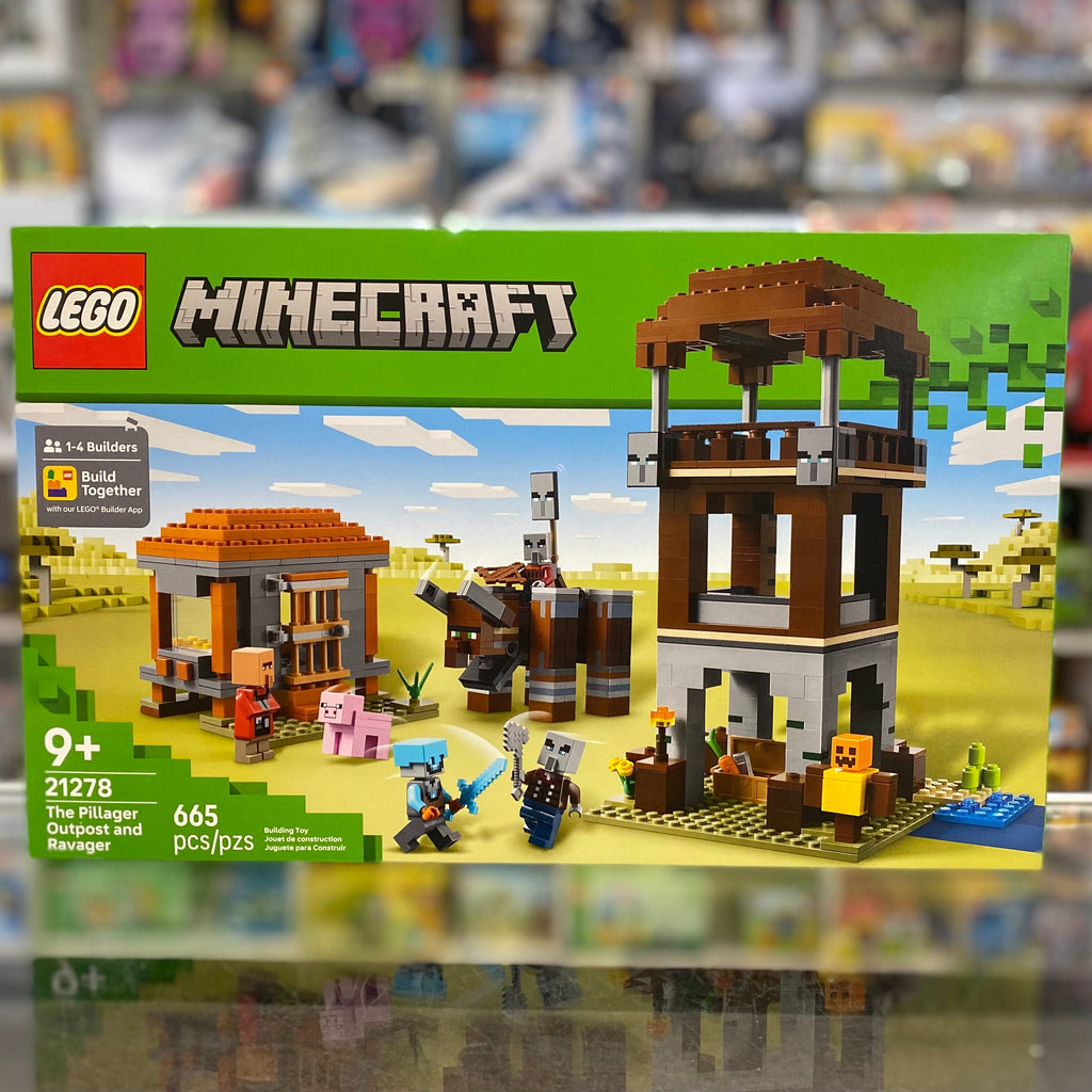 The Pillager Outpost and Ravager, 21278 - LEGO® Minecraft Set