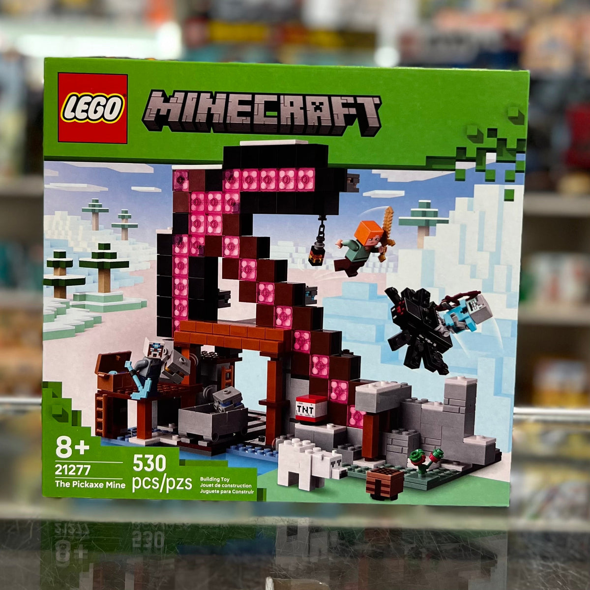 The Pickaxe Mine, 21277 - LEGO® Minecraft Set
