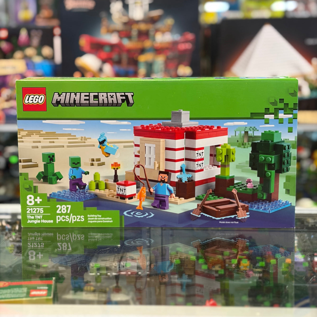 The TNT Jungle House, 21275 - LEGO® Minecraft Set
