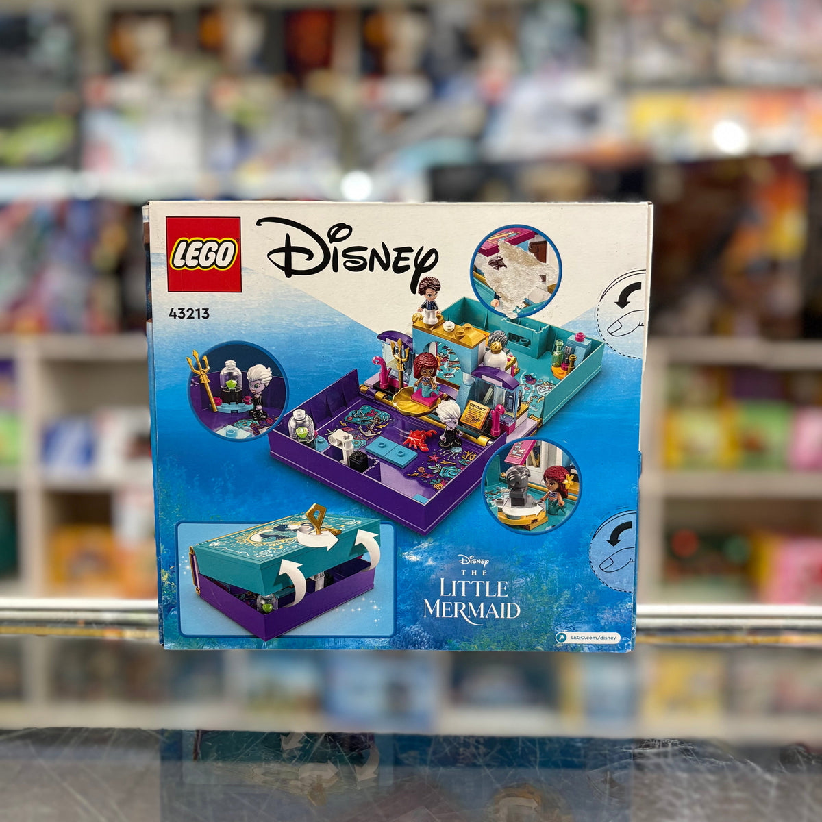 The Little Mermaid Story Book, 43213 - LEGO® Disney Set