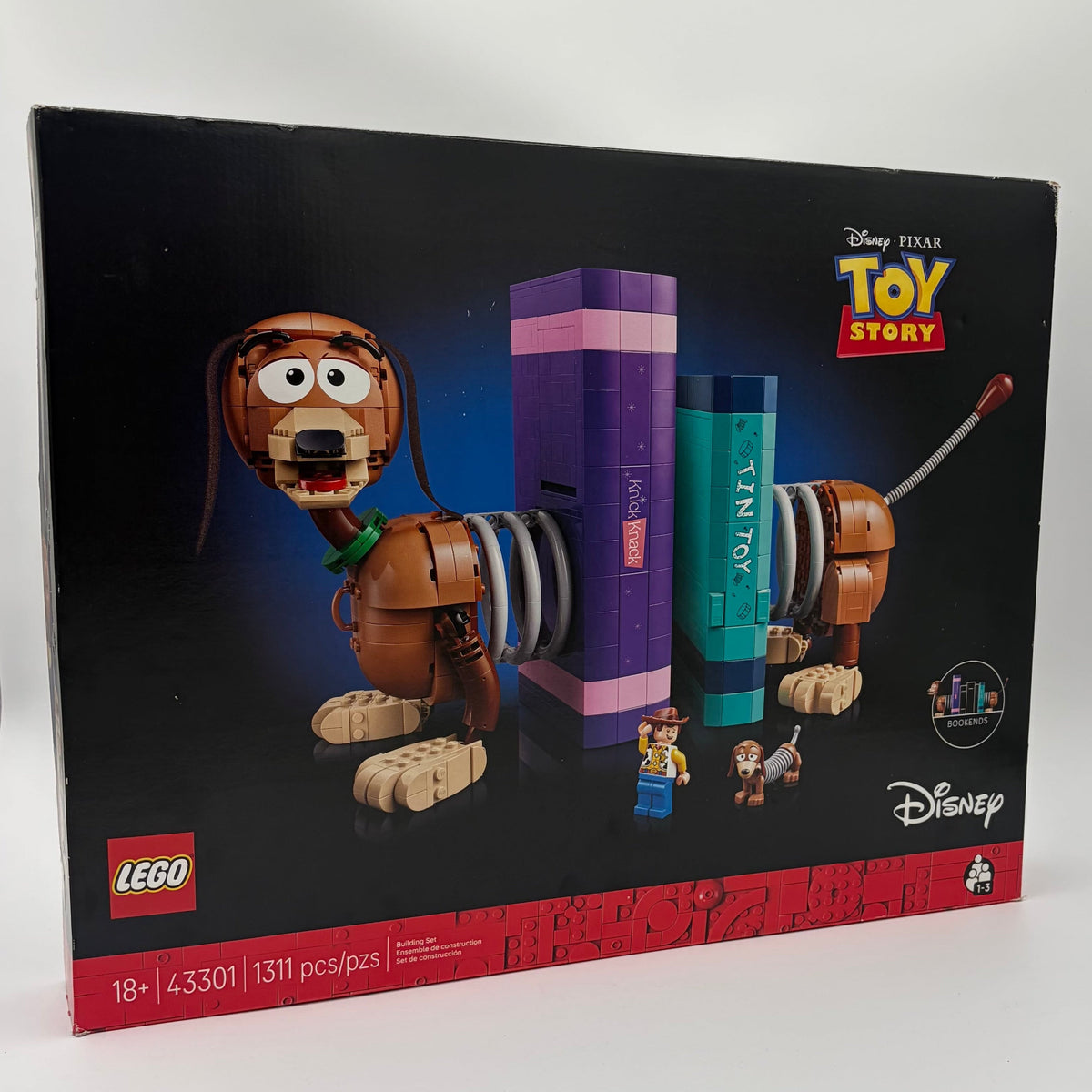 Toy Story Slinky Dog Bookends, 43301 - LEGO® Disney Set