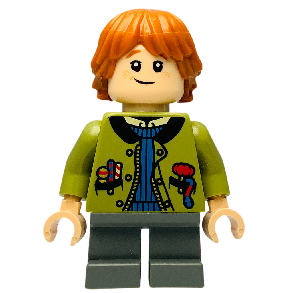 Ron Weasley - Olive Green Jacket, hp550, LEGO® Harry Potter™ Minifigure