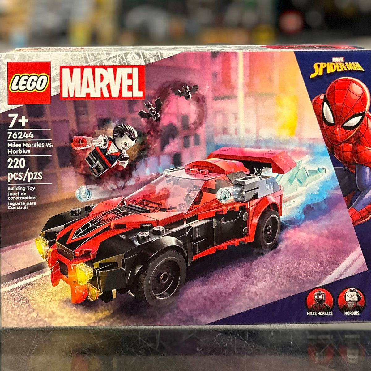 Miles Morales vs. Morbius, 76244-1 - LEGO® Marvel Set