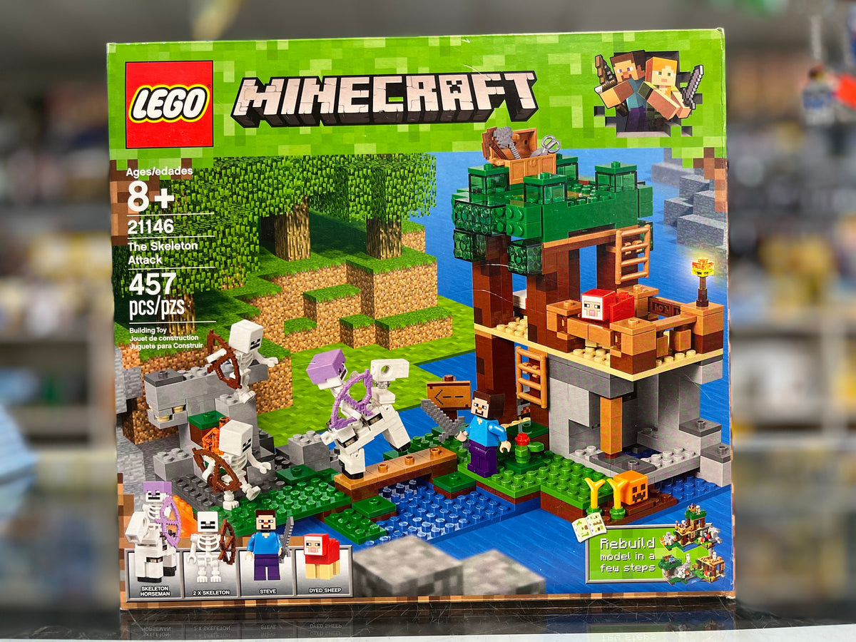 The Skeleton Attack, 21146 - LEGO® Minecraft Set