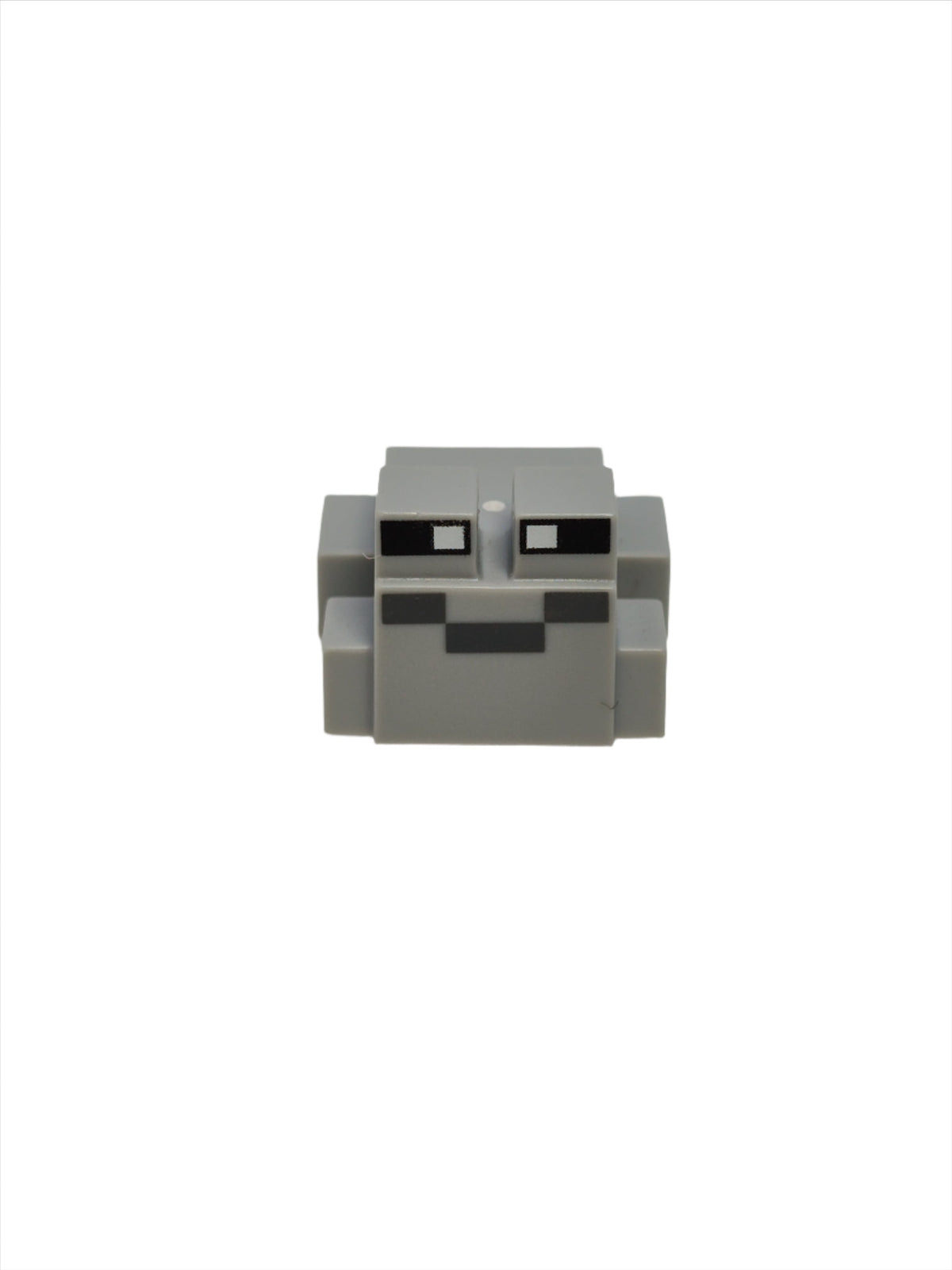 Minecraft Frog with Dark Bluish Gray Mouth Pattern, 3128pb02