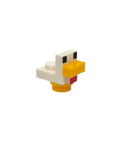 Minecraft Baby Chicken with Bright Light Orange Feet, minechicken05