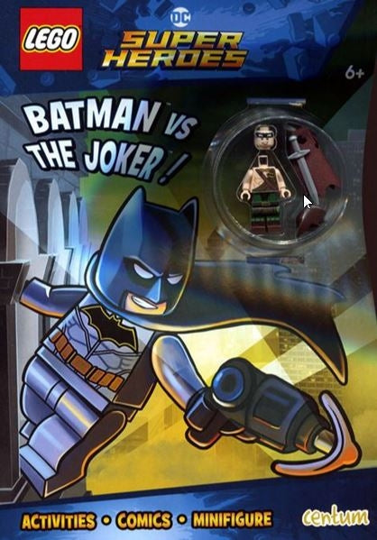 DC Super Heroes Batman vs The Joker! - Official LEGO® book with Mini-Fig