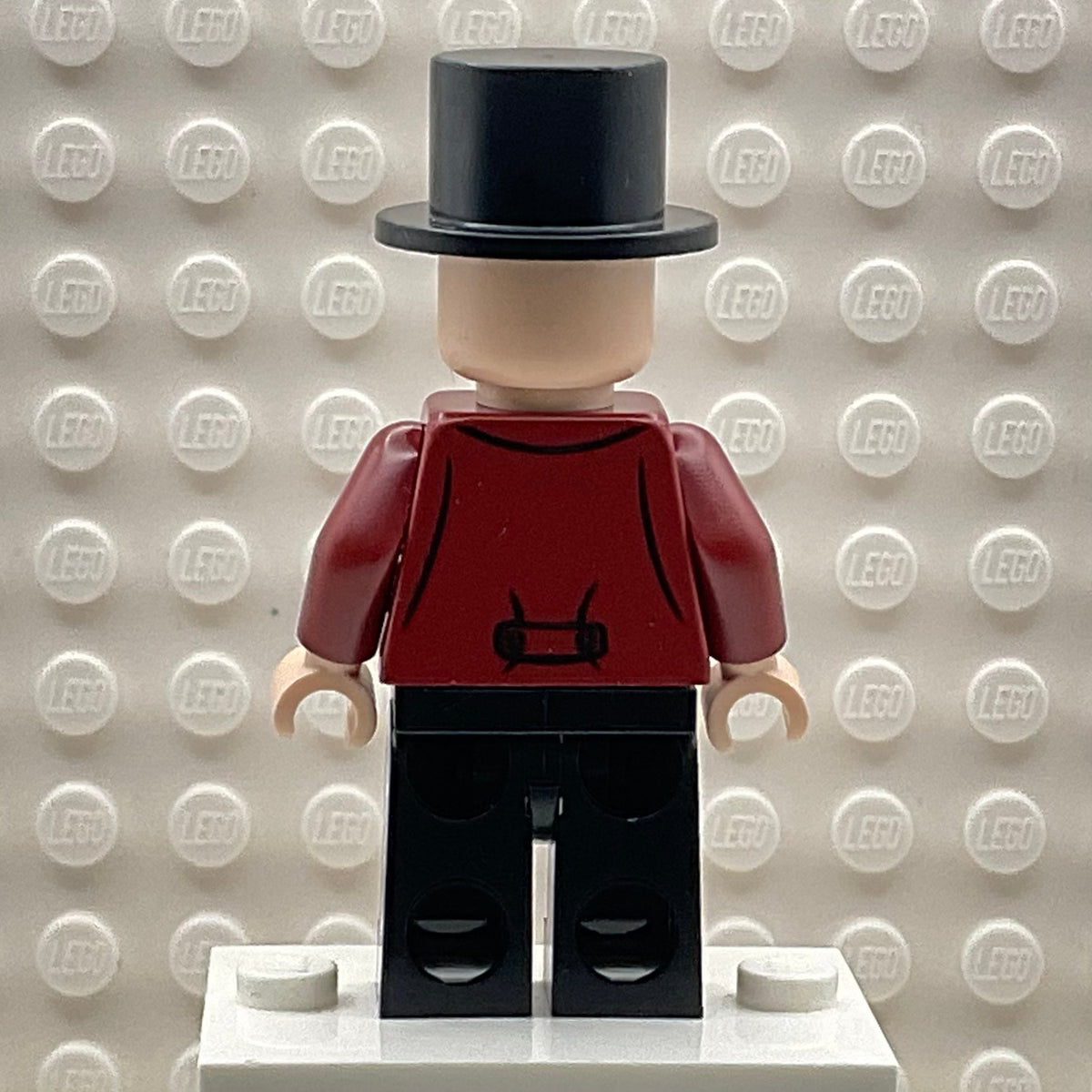 Wizard - HP Wizarding World Male, Black Top Hat, Dark Red Suit, Black Legs, hp301