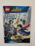 DC Comics Super Heroes Time to Play - Official LEGO® book with Mini-Fig